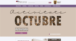 Desktop Screenshot of biblioabrera.cat